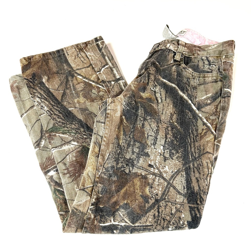 Y2K Ivory Outfitters Women’s Size 10 Camo Jeans Camouflage Realtree #3276